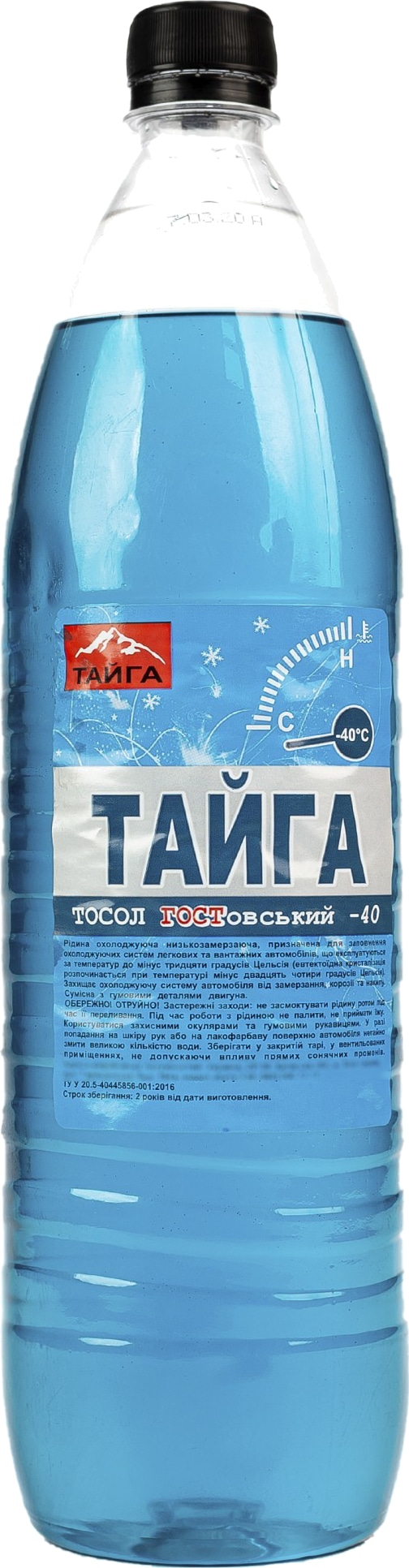 Охолоджувальна рідина ADVANTAGE тосол, готовий, ТУ, -40°С, 1 л (AntfzeTslADV1L)